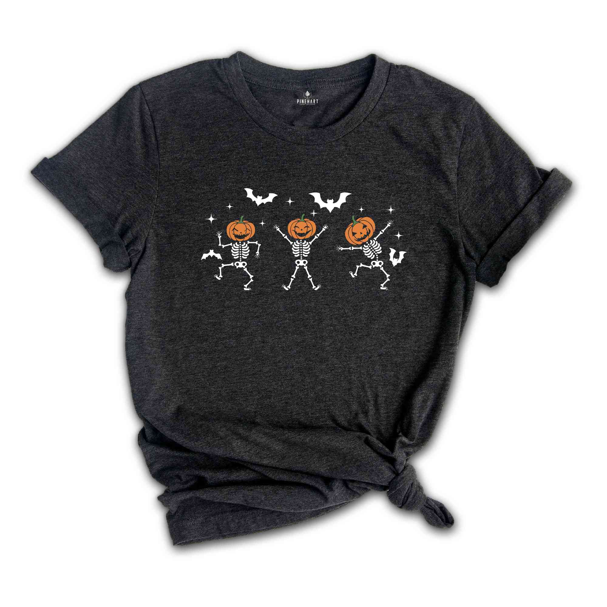 Dancing Skeletons Halloween Shirt, Funny Halloween Dancing Skeleton Shirt, Halloween Shirt, Ballet Halloween Shirt, Halloween Costume Tee