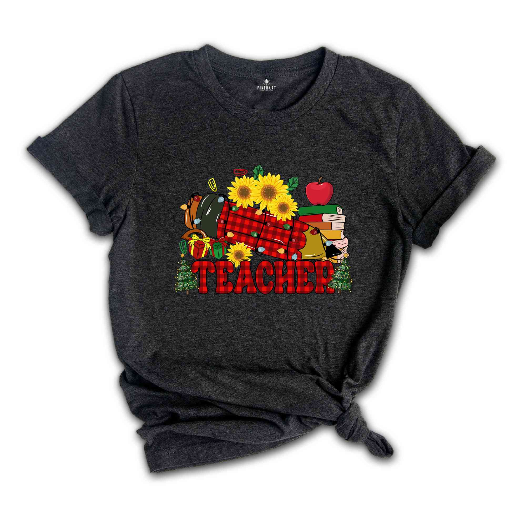 Teacher Christmas Shirt, Teacher Gift, Teacher Appreciation, Christmas Party Shirt, Christmas Gift, Holiday Shirt, Happy Christmas