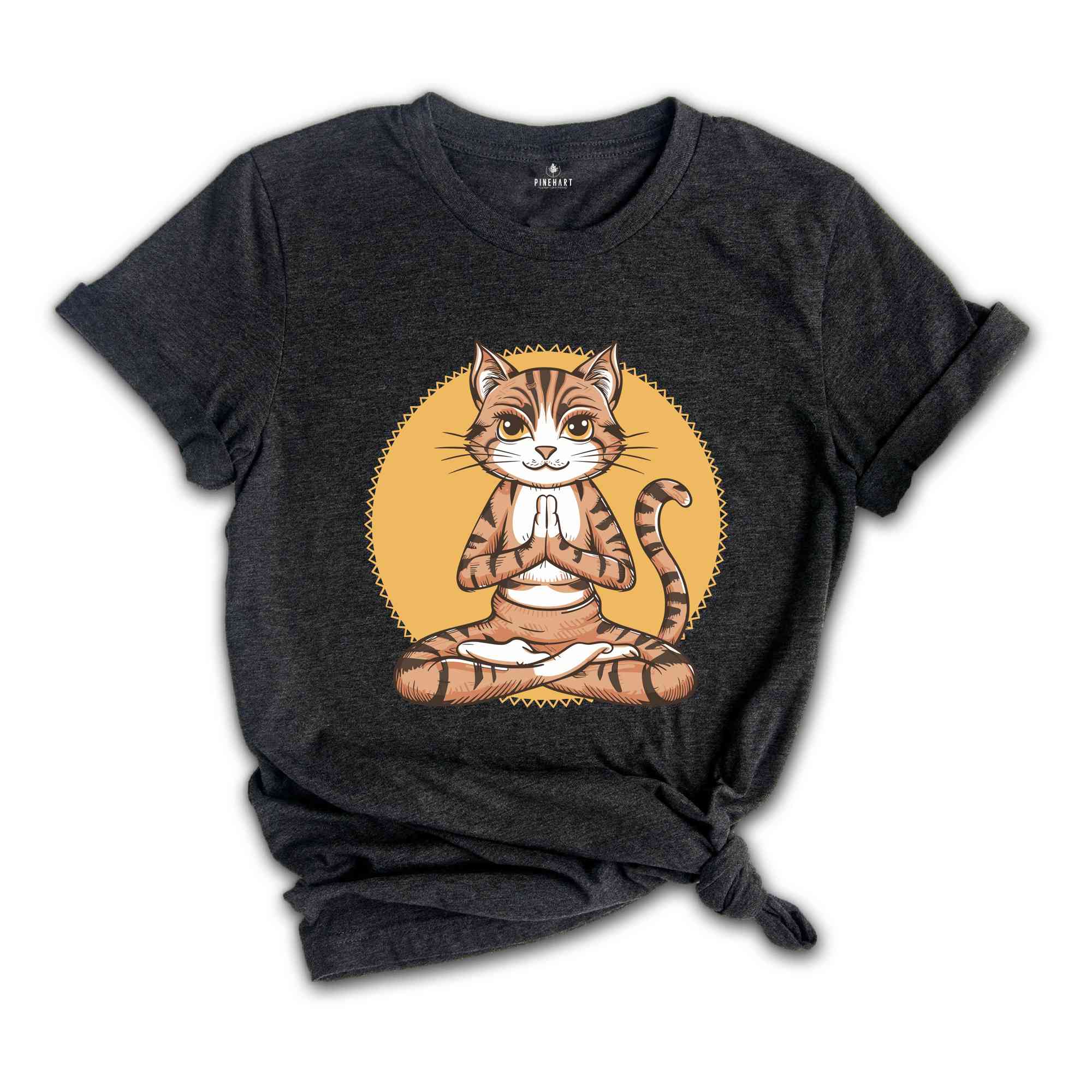 Cat Yoga Shirt, Cute Cat Yoga, Funny Meditation, Yoga Gifts, Cat Lovers Shirt, Cat Gift, Meditation Shirt, Namaste Shirt