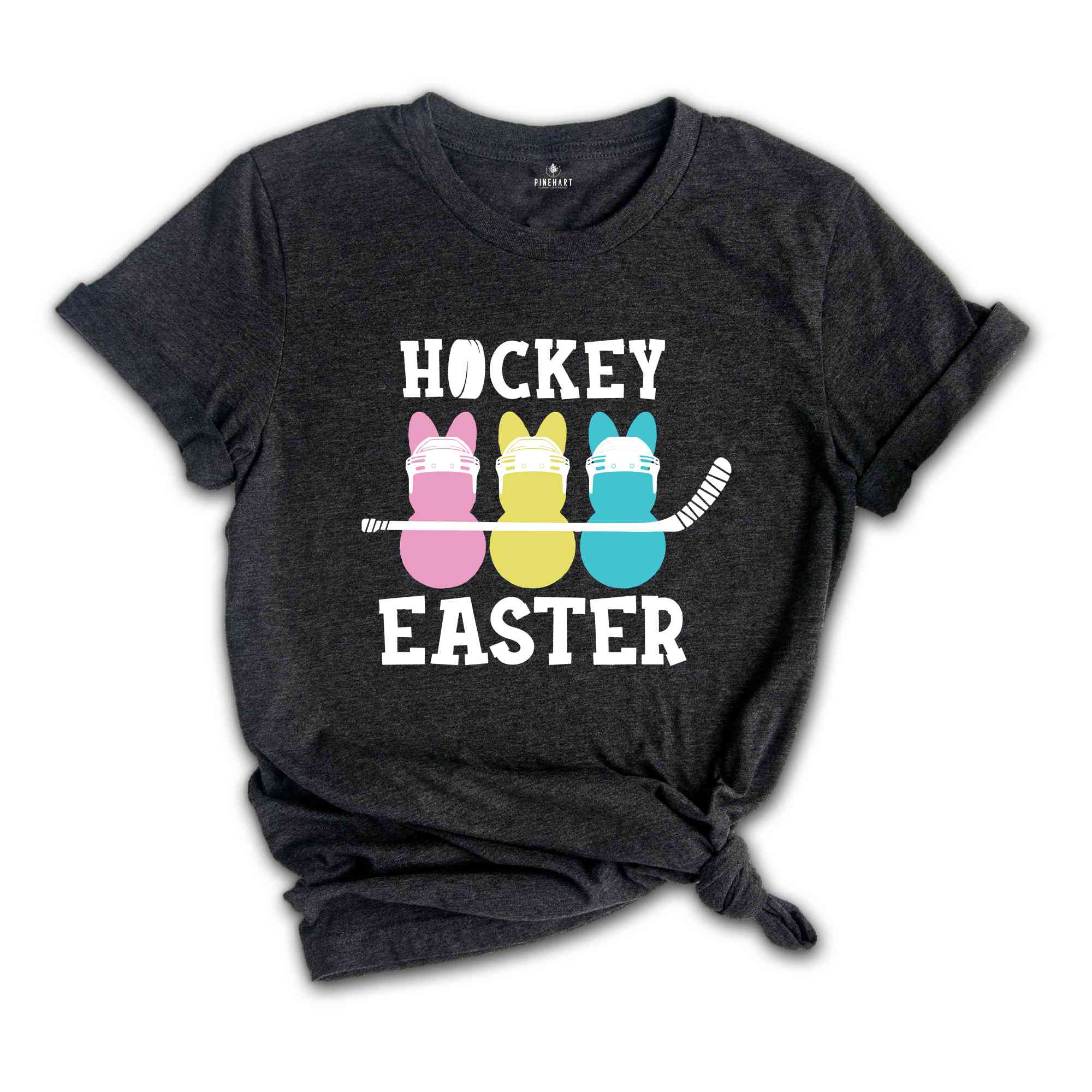 Hockey Easter Shirt, Hockey Lover Gift, Funny Easter Shirt, Easter Peeps T-Shirt, Hockey Kids Shirt, Cute Easter Bunny Shirt