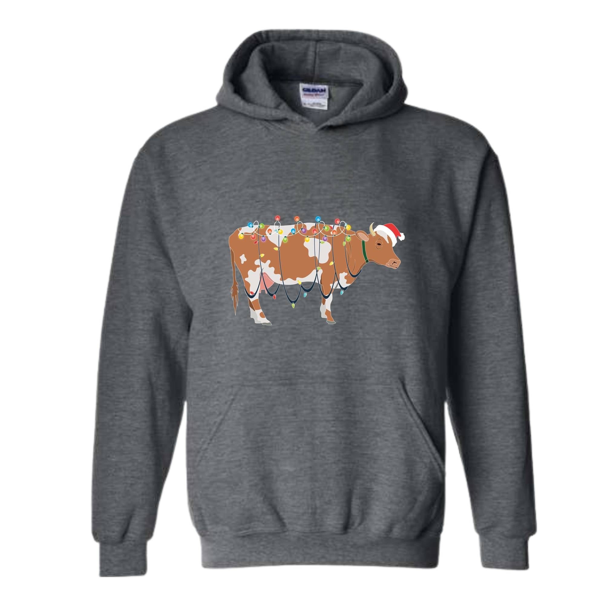 Christmas Cow Sweatshirt, Country Sweatshirt, Country Xmas Sweatshirt, Farm Christmas Sweatshirt, Cow Lover Sweatshirt, Christmas Gift