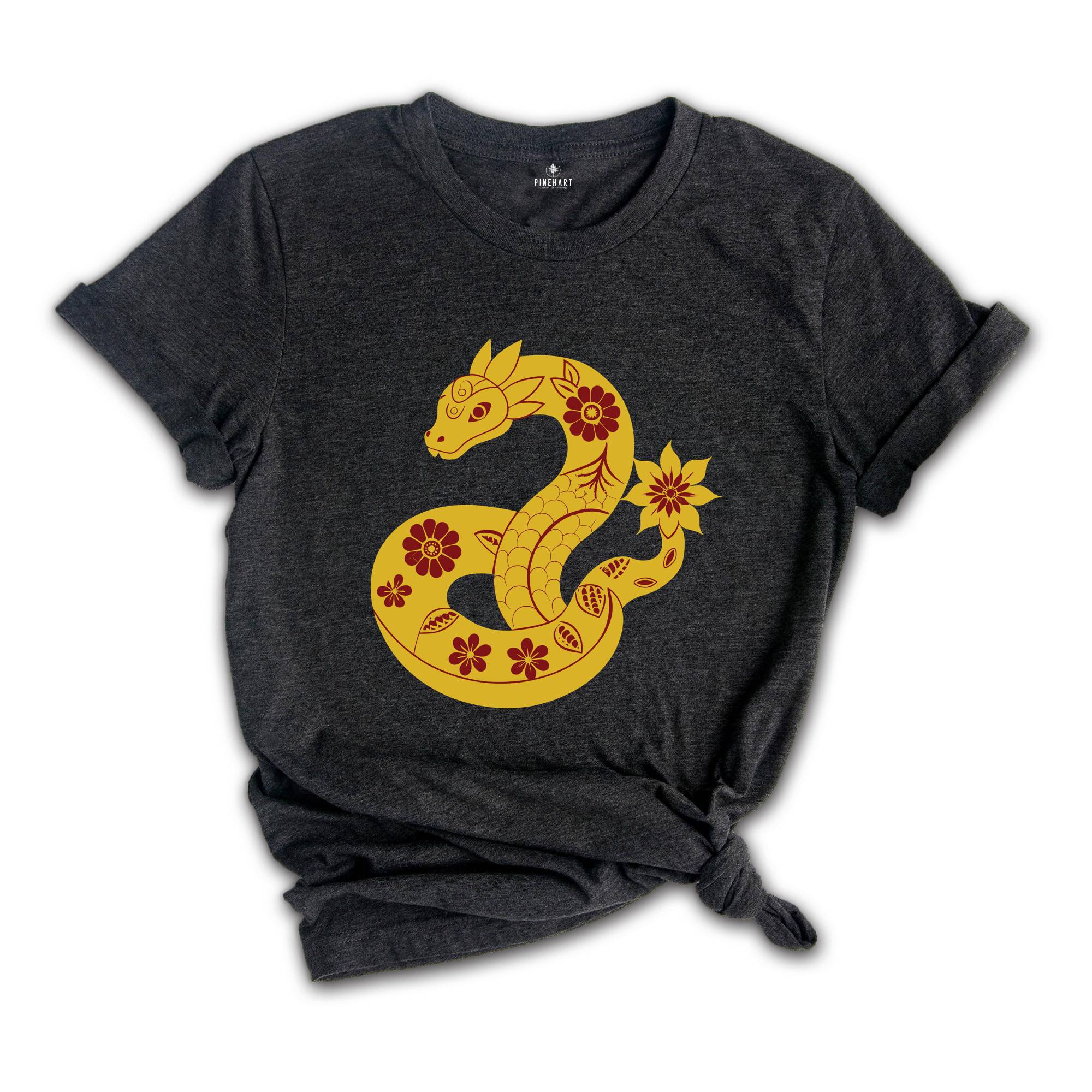 Chinese New Year 2025 Shirt, New Year Shirt, Snake Shirt, Lunar New Year Shirt, Happy Chinese New Year Shirt, Zodiac Snake Shirt, Zodiac Tee