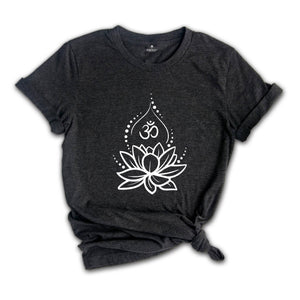 Breathe Symbol Shirt, Yoga T-shirt, Motivational Inspirational Shirt, Meditation Tshirt, Yoga Tees, Yoga Lover Shirt, Spiritual Shirt