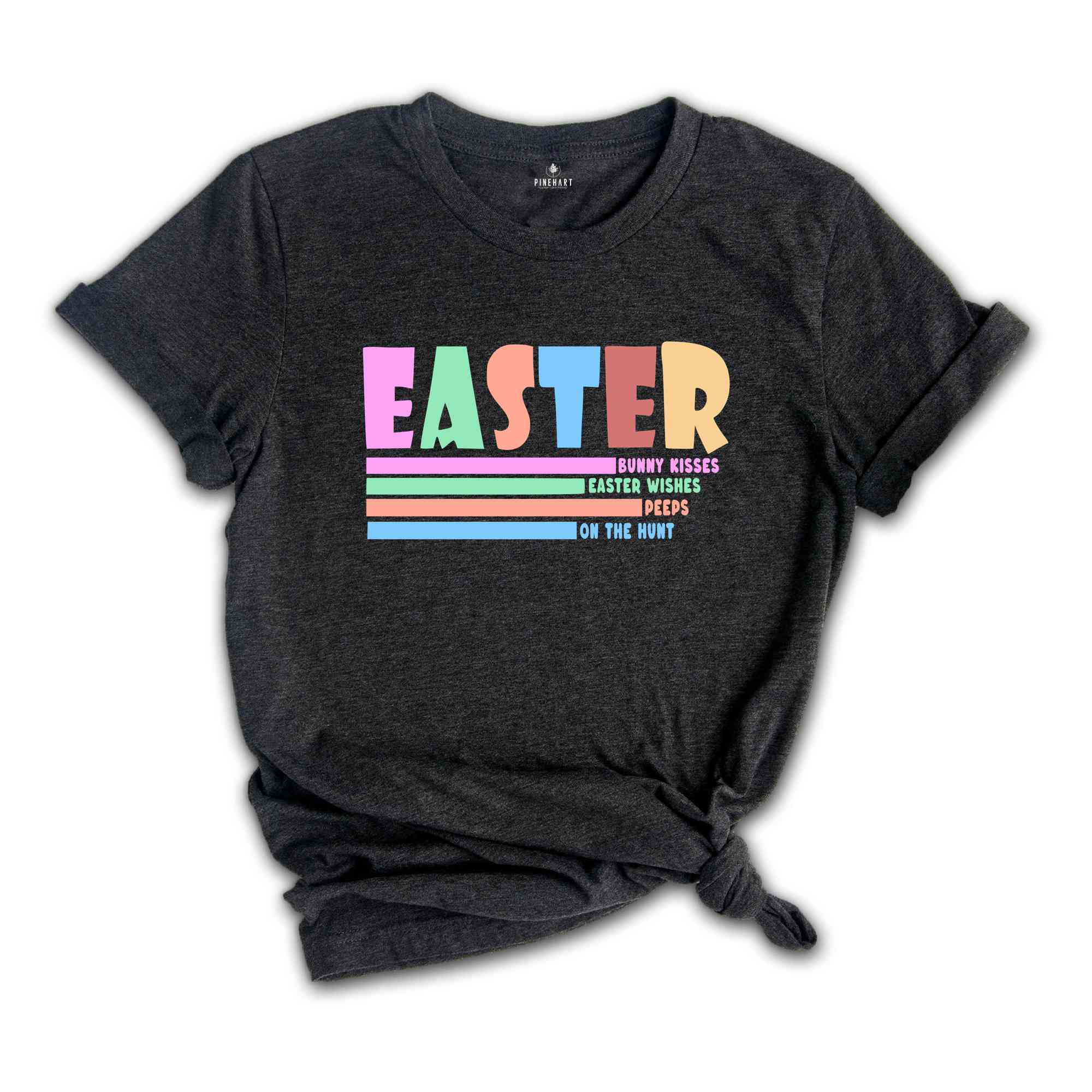 Easter Bunny Kisses Easter Wishes Peeps On The Hunt Shirt, Happy Easter Shirt, Easter Shirt, Trendy Shirt