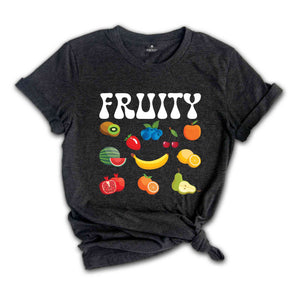 Fruity Shirt, Fruity Lesbian Shirt, Strawberry Cottagecore Shirt, Lesbian Shirt, Funny Lesbian Shirt, Lesbian Fruity Shirt, LGBT Shirt