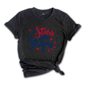 Stars and Stripes Shirt, July 4th Shirt, 4th of July Shirt, Independence Day Shirt, America Shirt, USA Shirt