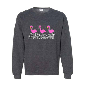 Animal Tropical Bird Pink Flamingo Sweatshirt, Flamingo Lover , Pink Flamingo Tee, Flamingo Lover Gift