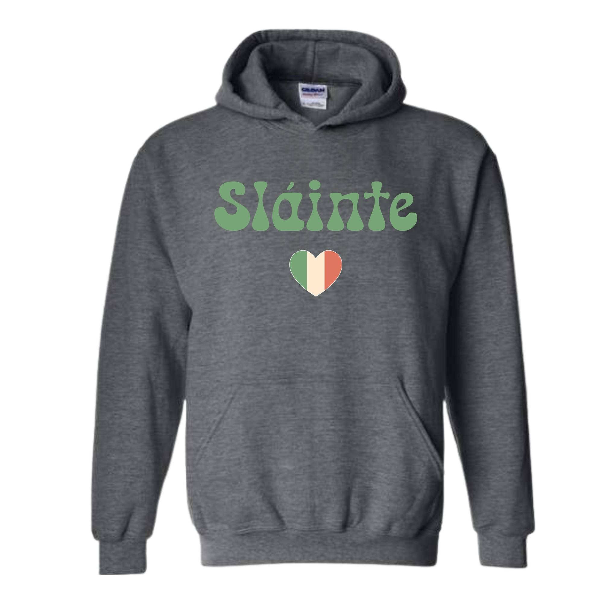 Slainte Hoodie, Luck of the Irish, Irish Hoodie, Irish Clothing, St Patrick's Day Hoodie, Lucky Hoodie, Womens St Patricks