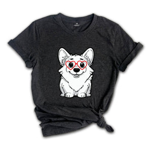 Corgi Lover Shirt, Dog Valentine Shirt, Corgi Mom Shirt, Valentines Day Gift, Funny Dog Shirt, Valentines Corgi Shirt, Girls Dog Valentine