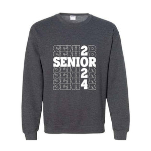 Senior 2024 Sweatshirt, Class of 2024 Sweater, Senior hoodie, Class 2024 Hoodie, Graduation Shirt, High School Graduation Gift