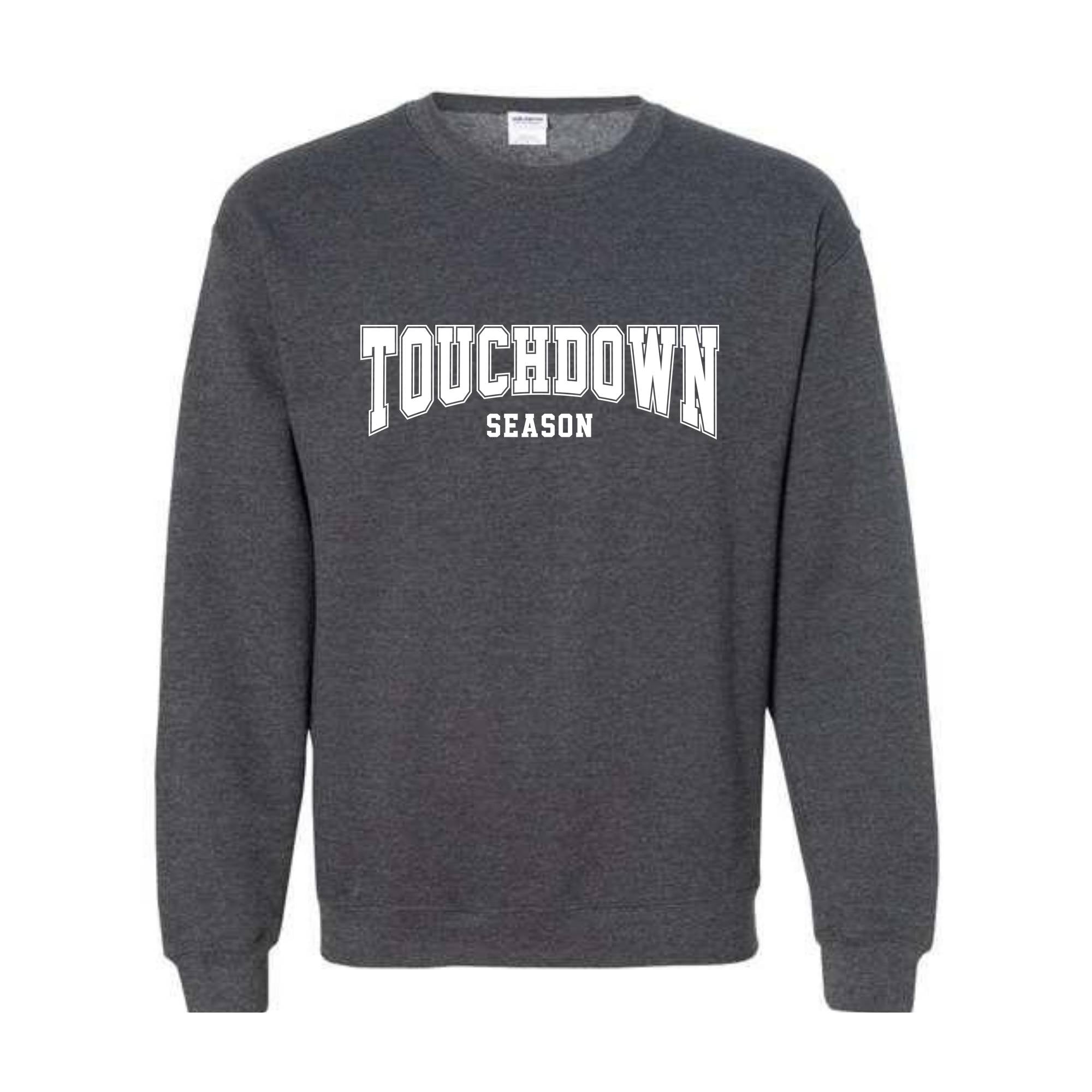 Touchdown Season Sweatshirt, Football Crewneck, Football Lover Gift, Game Day Sweatshirt, Football Fan Gift, Sports Mom Sweater