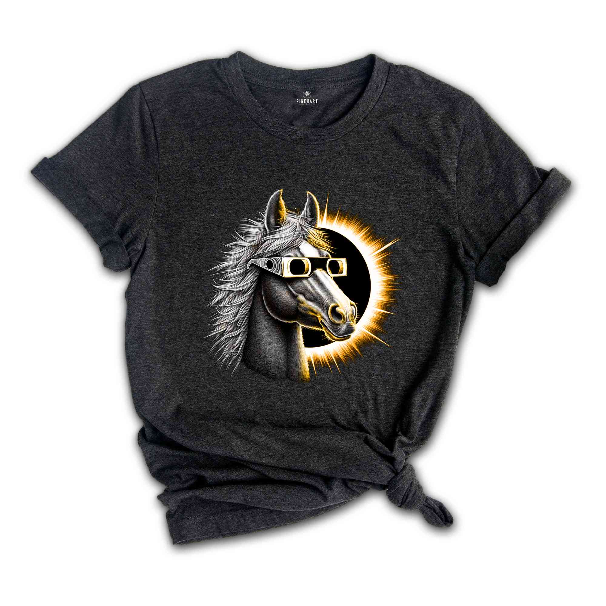 Horse Total Solar Eclipse Shirt, Eclipse 2024 Shirt, Eclipse Event Shirt, Animal Lover Shirt, April 8 2024, Path Of Totality Shirt