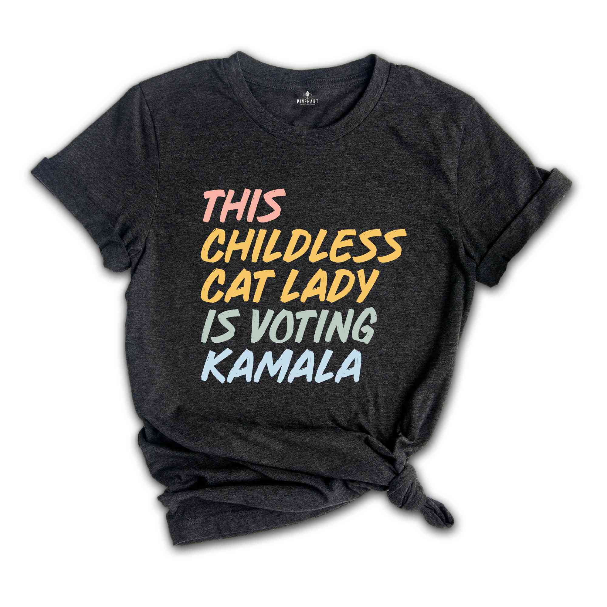 This Childless Cat Lady Is Voting Kamala T-Shirt, Kamala Harris 2024 Tee, Kamala Shirt, Usa Elections 2024 Shirts