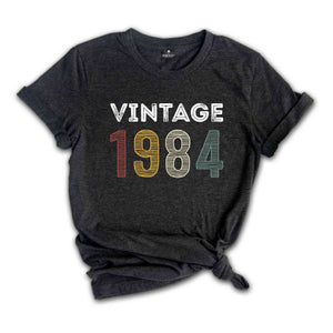 Vintage 40th Birthday Shirt, 40th Birthday Gifts, 1984 Vintage Birthday Tee, Birthday Gifts, Mum Birthday Shirt