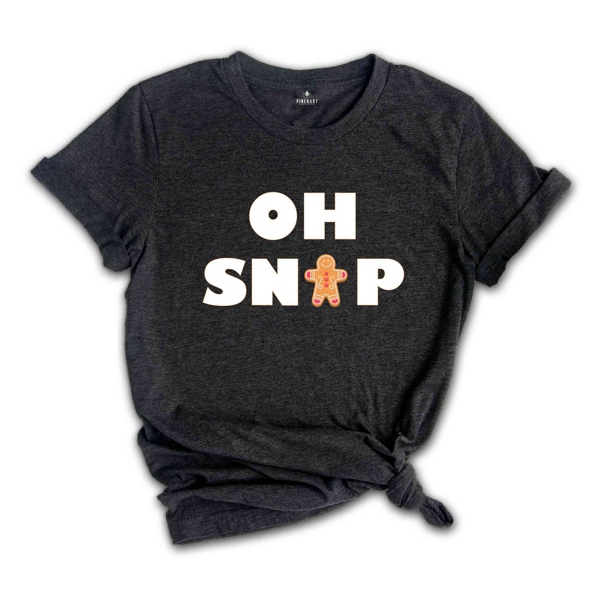 OH Snap Shirt, Gingerbread Man Shirt, Funny Christmas Shirt, Gingerbread Man Shirt, Shirt for Women