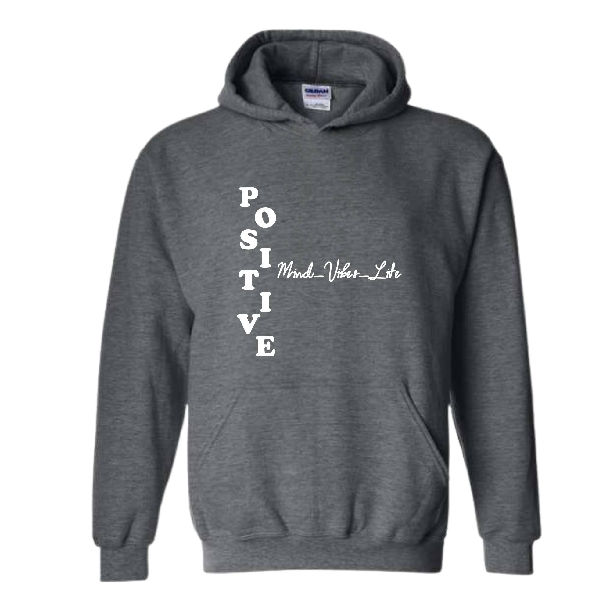 Positive Mind Vibes Life Sweatshirt, Positive Sweatshirt, Positive Vibes Sweatshirt, Positive Energy Gift, Motivational Hoodie