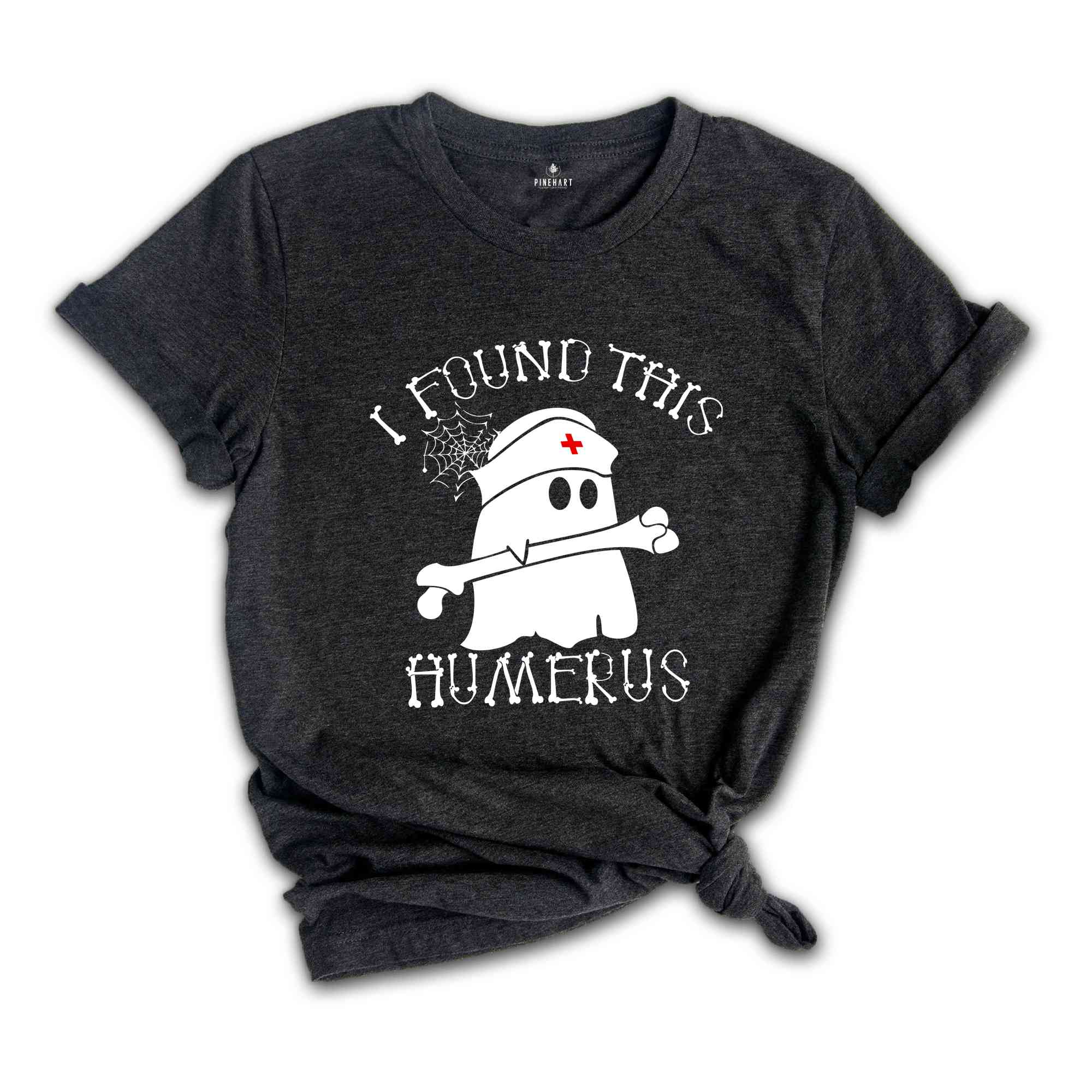 I Found This Humerus T-Shirt, Funny Doctor Ghost Tee, Nurse Gift, Halloween Shirt, Doctor Gift, Nurse Appreciation, Halloween Nurse Tee