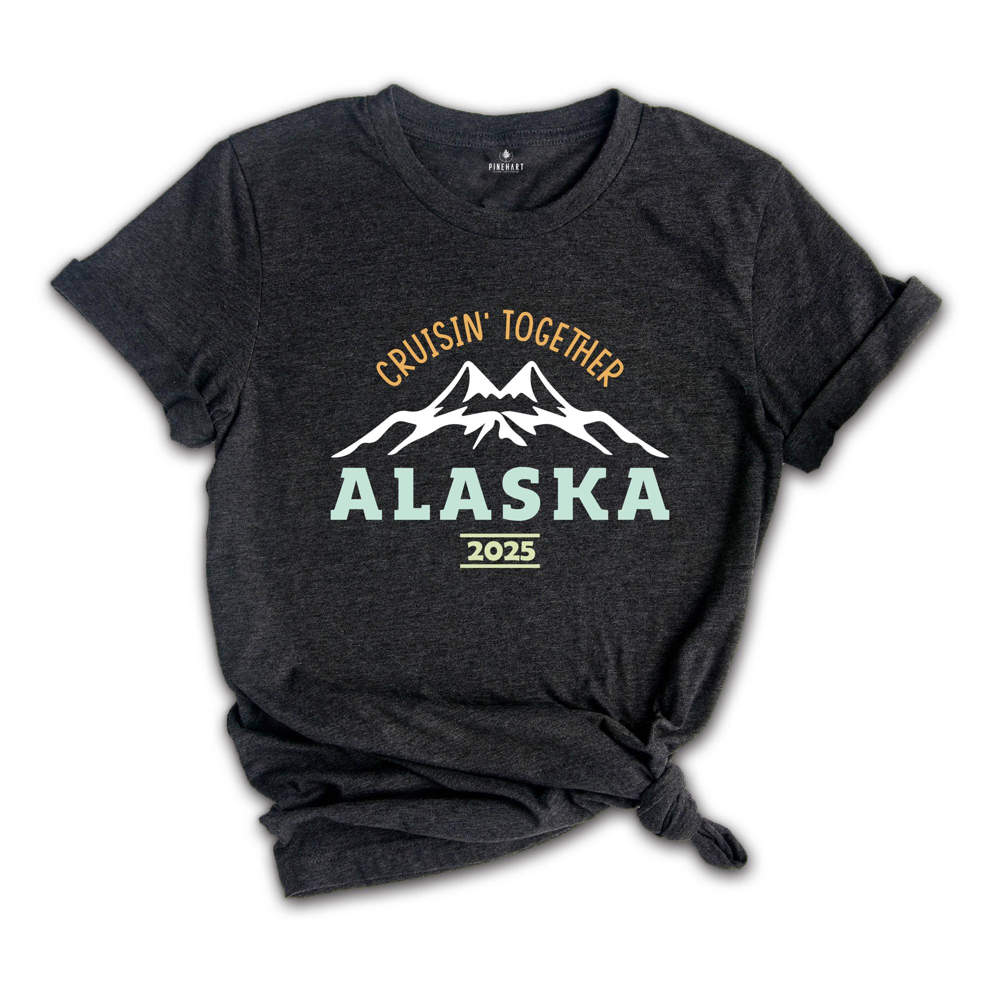 Cruising Together Alaska 2025 Shirt, Alaska Vacation Shirt, Family Cruise Shirt Gift, Alaska Cruise Squad Shirt, Alaska Trip Shirt