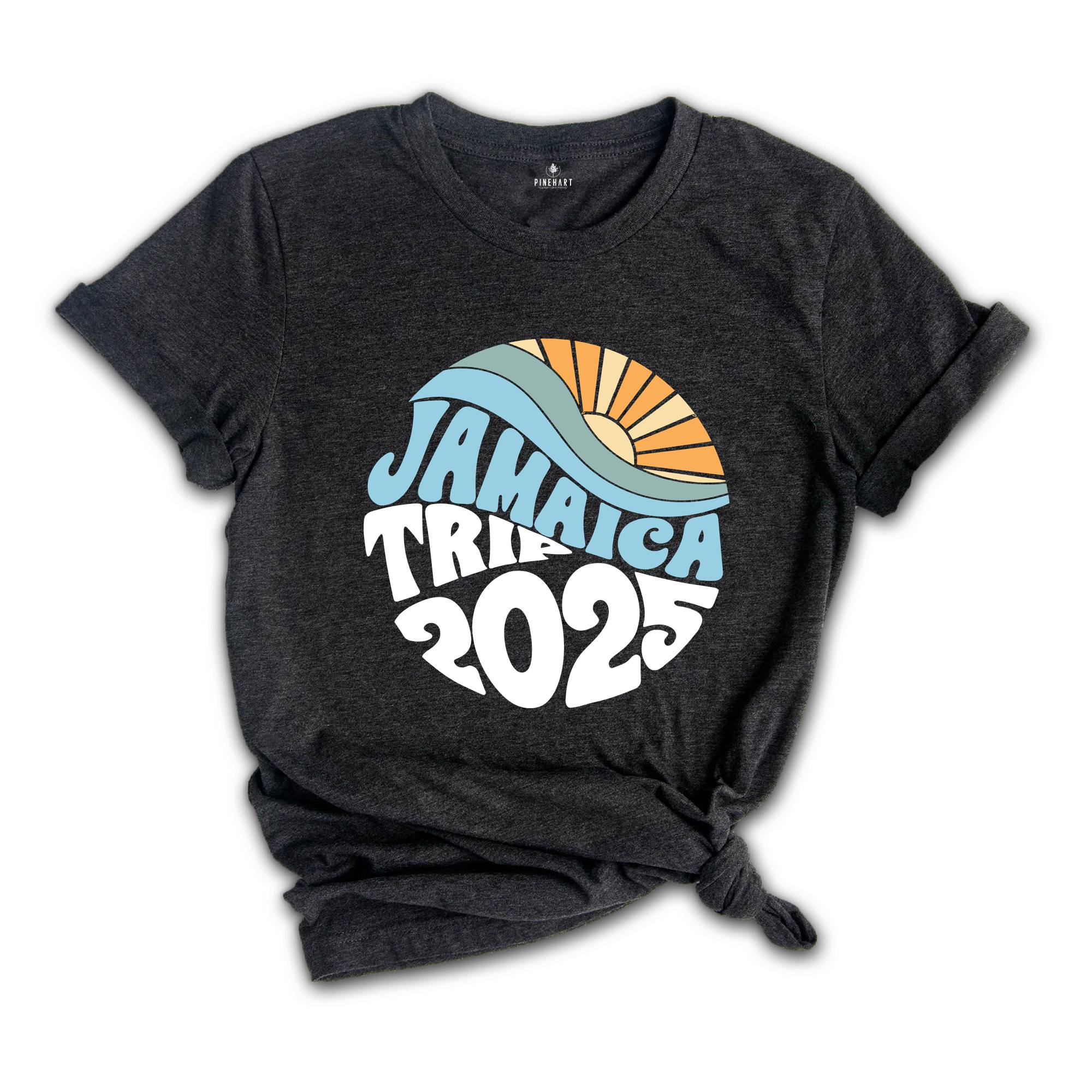 Jamaica Trip 2025 Shirt, Jamaica Family Vacation Shirt, Summer Vacation Trip Shirt, Jamaica Vacation 2025 Family Shirt