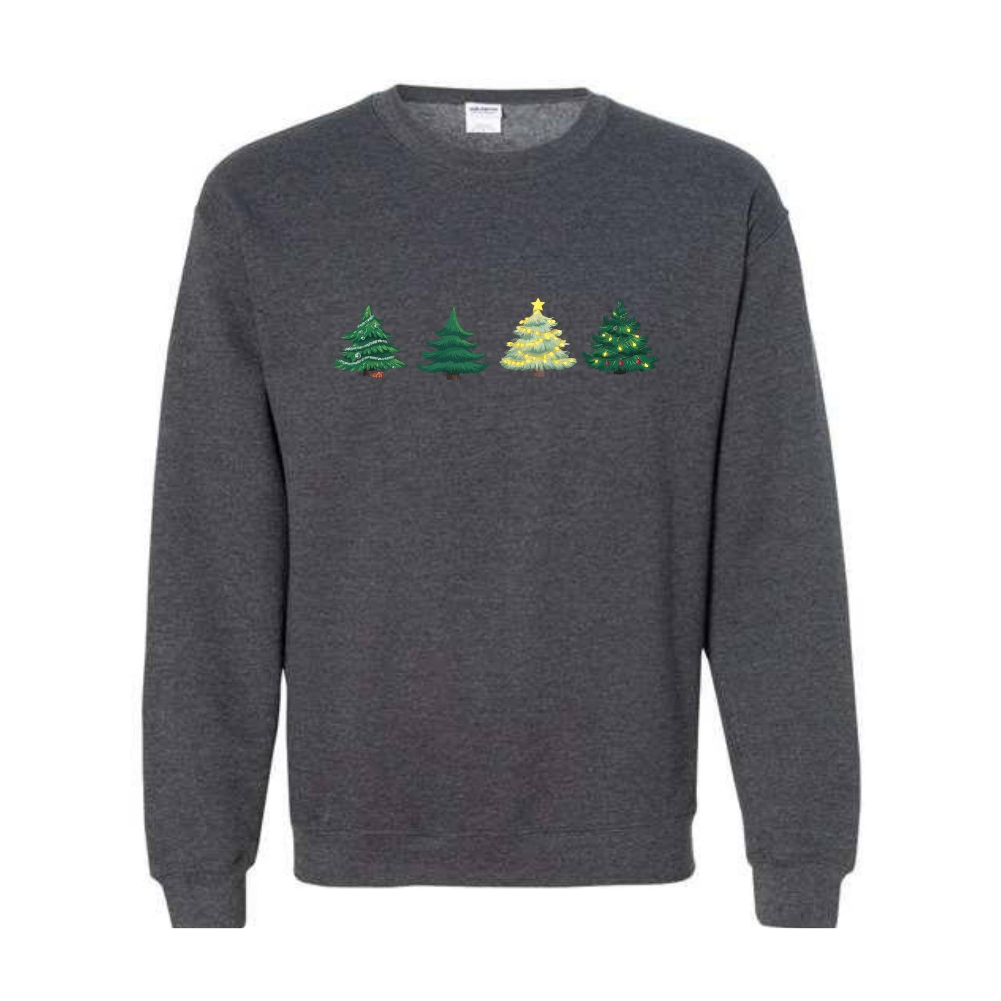 Green Tree Christmas Sweater, Christmas Sweater, Christmas Crewneck, Christmas Tree Sweatshirt, Holiday Sweaters for Women