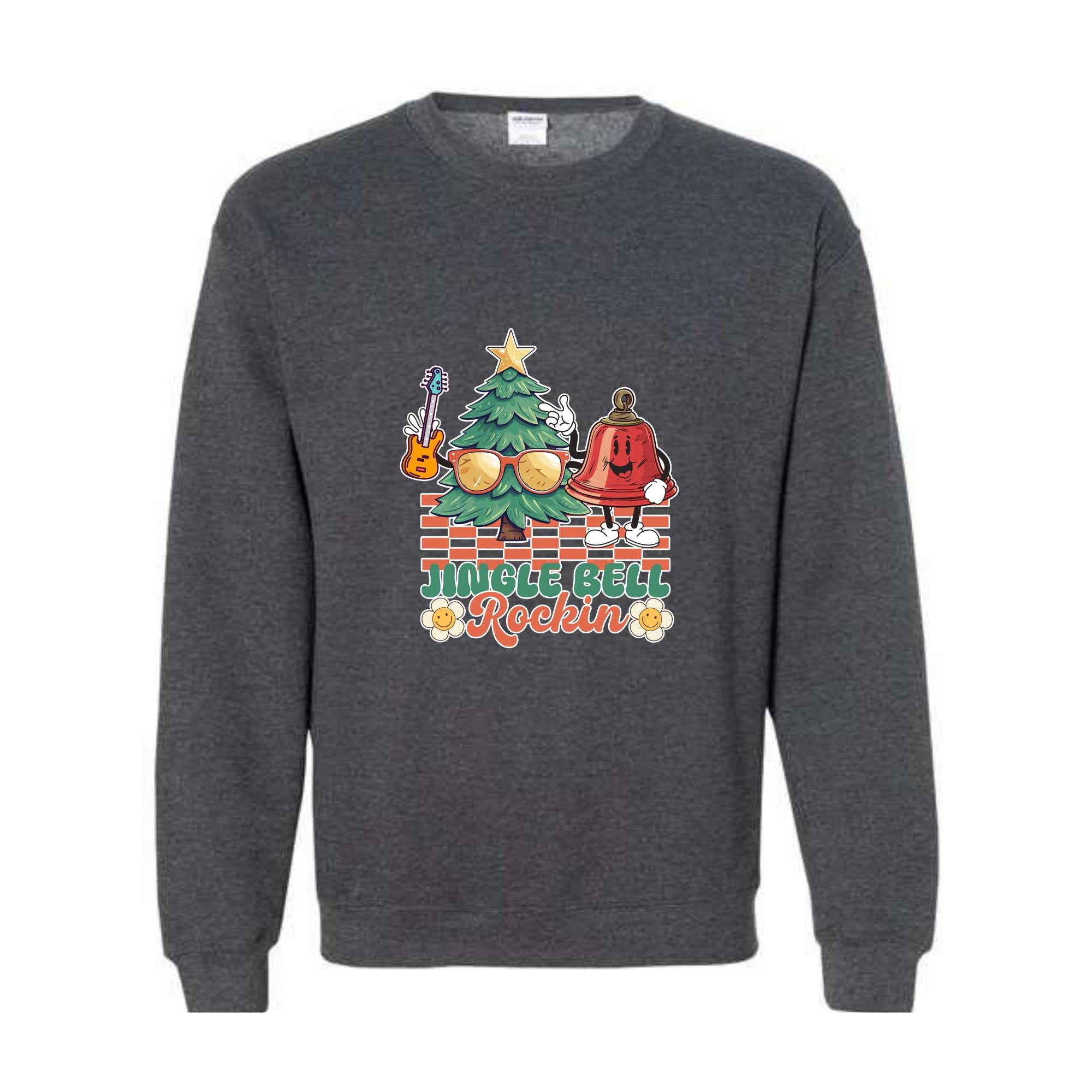 Jingle Bell Rockin' Sweatshirt, Christmas Party Sweater, Christmas Gift, Holiday Shirt, Funny Christmas Shirt, Christmas Party Sweater