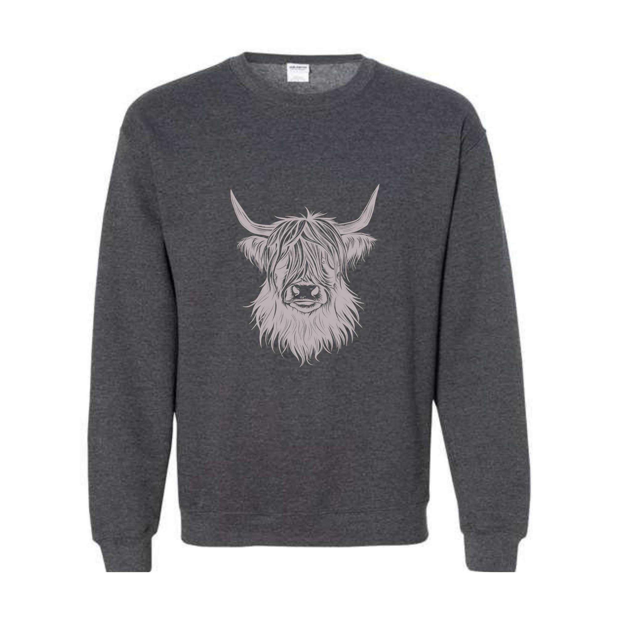 Western Highland Cow, Cow Sweatshirt, Highland Cow Shirt, Cow Shirts for Women, Cow Gifts, Highland Cow Sweatshirt, Cow Sweater