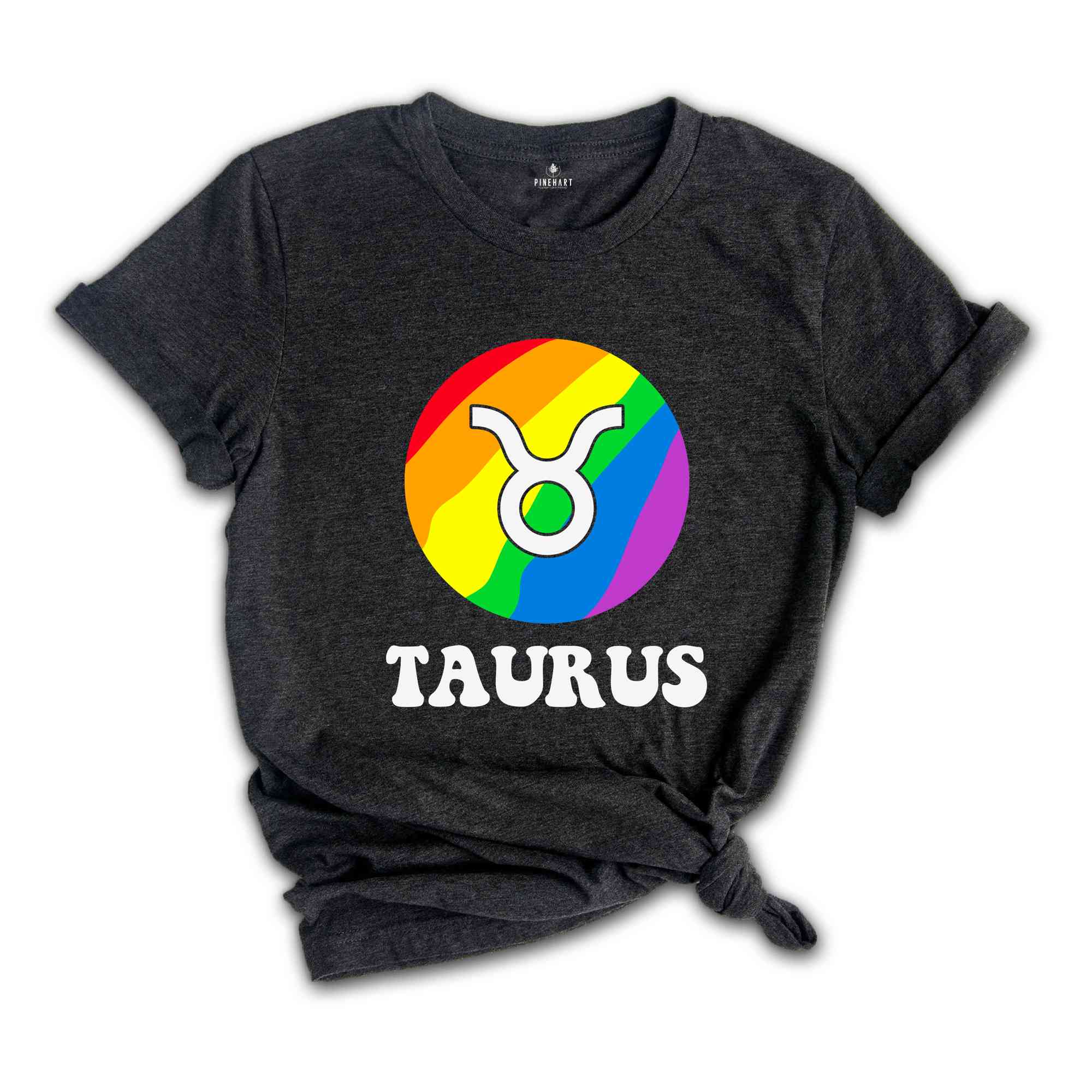 Taurus LGBT Shirt, Zodiac Sign Shirt, Taurus Birthday Shirt, LGBTQ Pride Shirt, Pride Month Shirt, Rainbow Shirt, Zodiac Tshirt