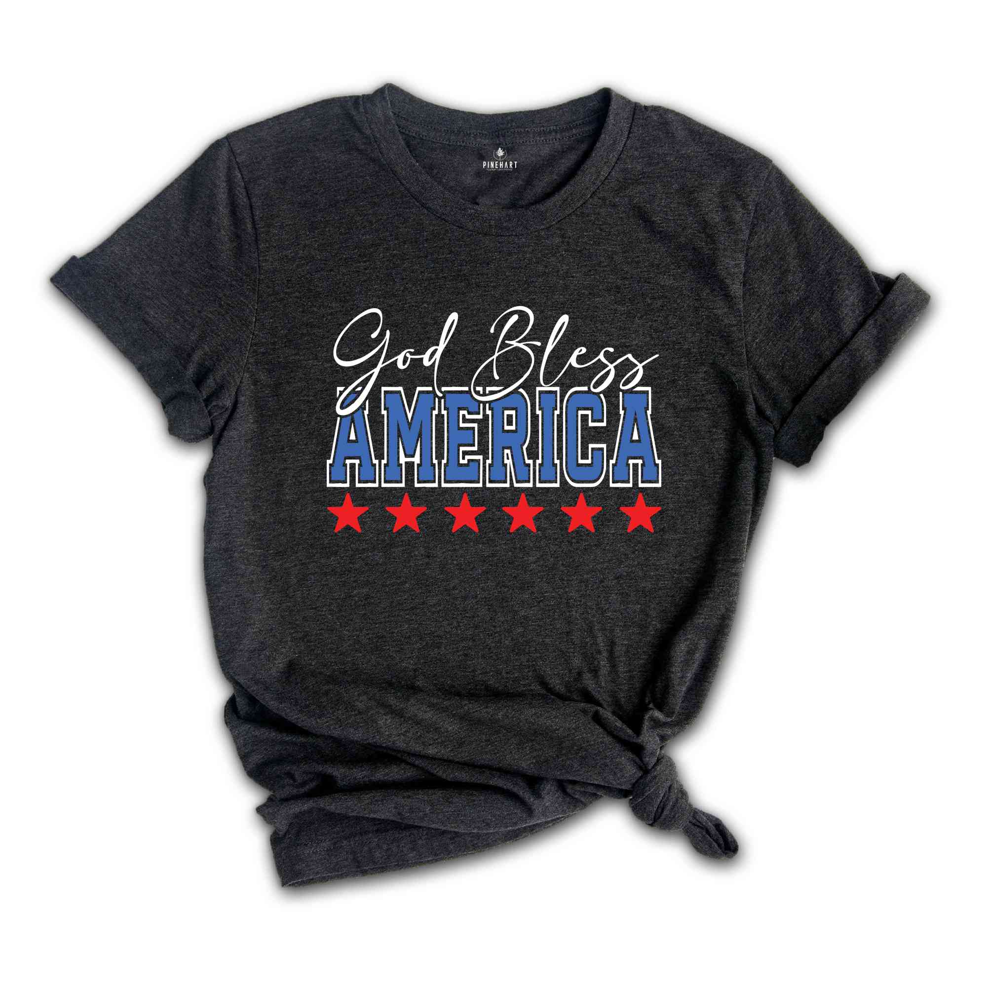 God Bless America T-Shirt, Retro America Shirt, Independence Day Tee, 4th Of July Shirt, 4th Of July Gifts