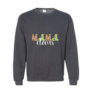 Mama Claus Sweatshirt, Christmas Sweatshirt, Mama Sweatshirt, Xmas Mama Sweatshirt, Cute Mom Sweatshirt, Christmas Mama Gift