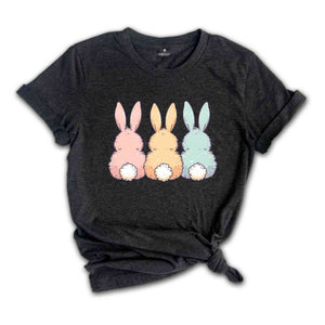 Cute Bunny Tails Shirt, Happy Easter Shirt, Easter Bunny Shirt, Rabbit Tail Shirt, Cute Easter Shirt, Bunny Lover Shirt, Easter Day Shirt