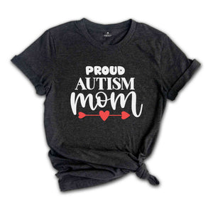 Proud Autism Mom Shirt, Autism Mama Shirt, Autism Mom Shirt, Varsity Autism Shirt, Gift For Autism Mom, Autism Awareness Neurodiversity