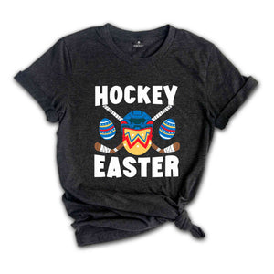 Hockey Easter Shirt, Hockey Lover Gift, Funny Easter Shirt, Easter Peeps T-Shirt, Hockey Kids Shirt, Cute Easter Bunny Shirt