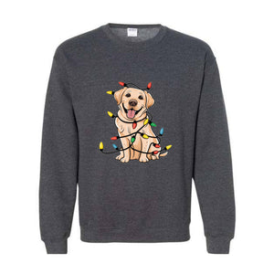 Christmas Dog Labrador Sweatshirt, Labrador Christmas Sweat, Labrador Dog Mom Gift, Labrador Dog Family Sweater, Family Holiday Sweater