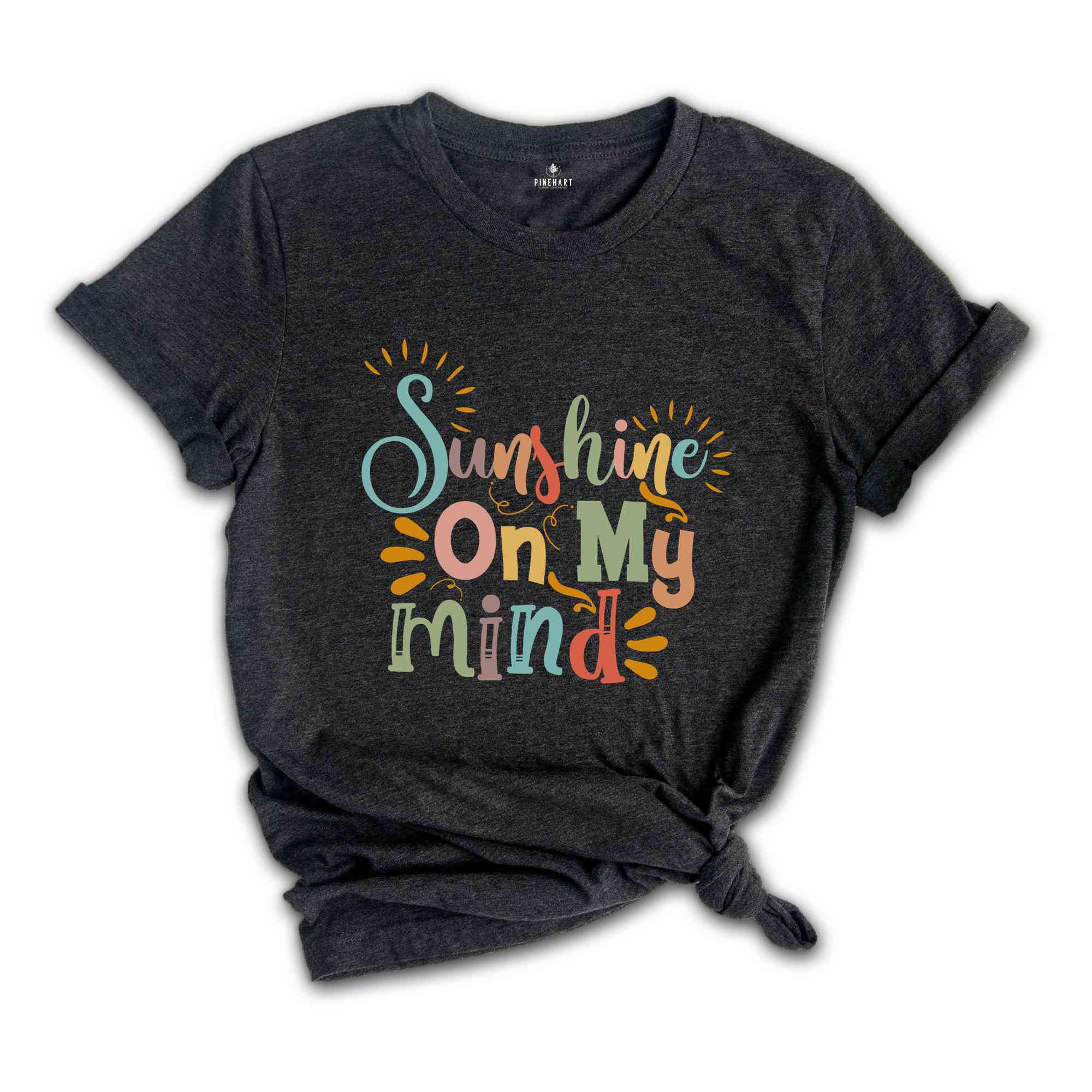 Sunshine On My Mind Shirt, Summer Shirt, Summer Gift, Hello Summer, Cute Summer Shirt, Palm Shirt, Beach Shirt