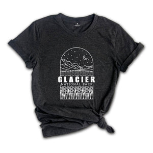 Glacier National Park Shirt, Montana Glacier National Park Shirt, Glacier National Park Camping Shirt, Nature Lover Gift