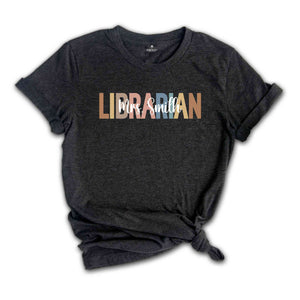 Custom Librarian Shirt, School Librarian Shirt, Personalized Gift for Librarian, Librarian Day Shirt, Back To School Shirt, New Librarian