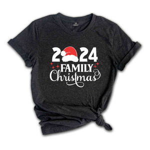 Family Christmas 2024 Shirt, Christmas T-Shirt, Matching Christmas Tee, Christmas Santa Gift, Christmas Party Shirt