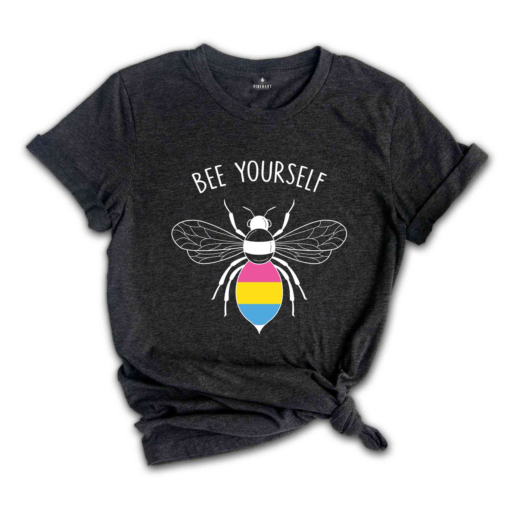 Bee Yourself Shirt, Cute LGBT Shirt, LGBT Support Shirt, LGBTQ Pride Shirt, Animal Lover Shirt, Pride Rainbow Shirt, Love Is Love