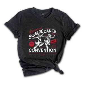 Vintage Style Tee, National Square Dance Convention Tee, 1979 Milwaukee Dance Convention Tee, Vintage Convention, Convention T Shirt