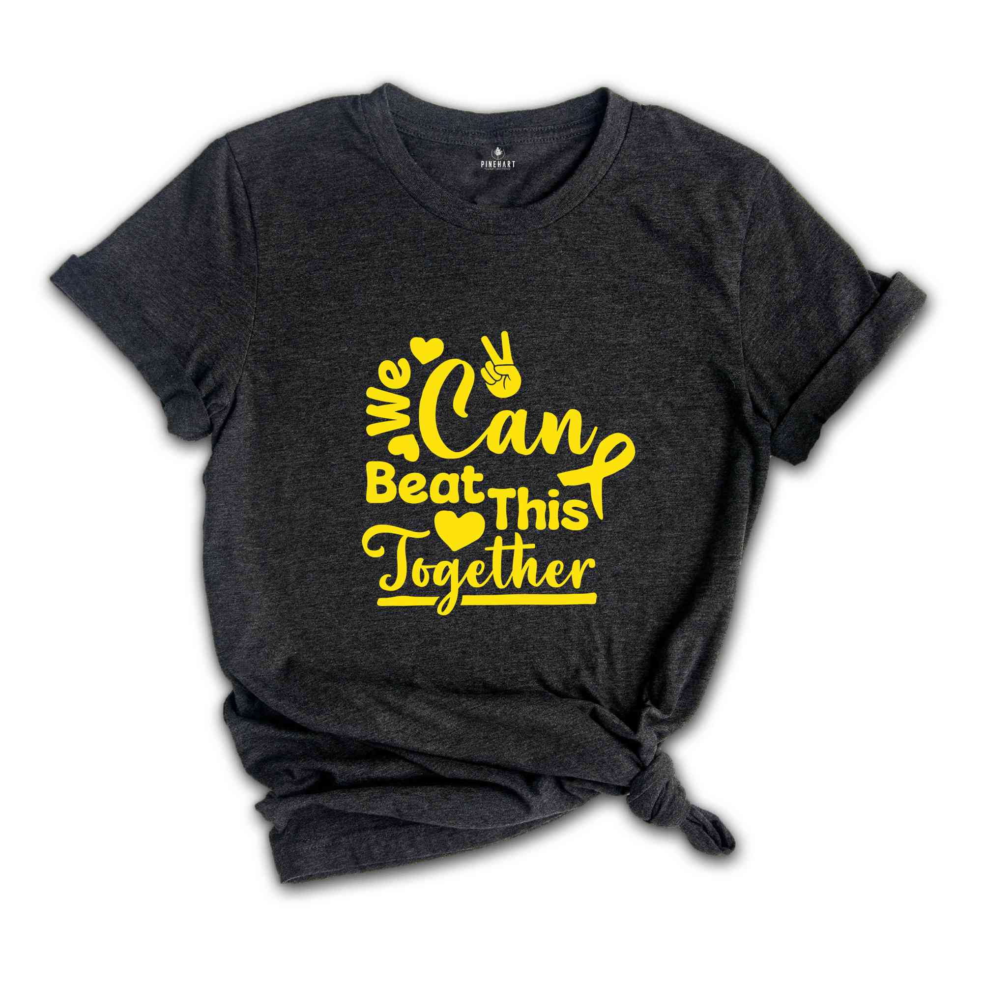 We Can Beat This Together Shirt, Childhood Cancer Awareness Shirt, Cancer Fighter shirt, Childhood Cancer Support Tee.