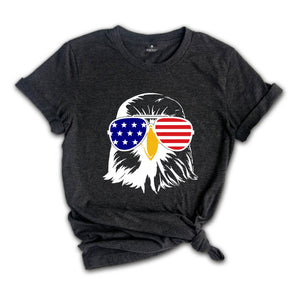 Patriotic Eagle With Sunglasses, 4th of July 2024 Freedom Shirt, Fourth Of July Shirt, Independence Day Shirts, Patriotic Family Shirts