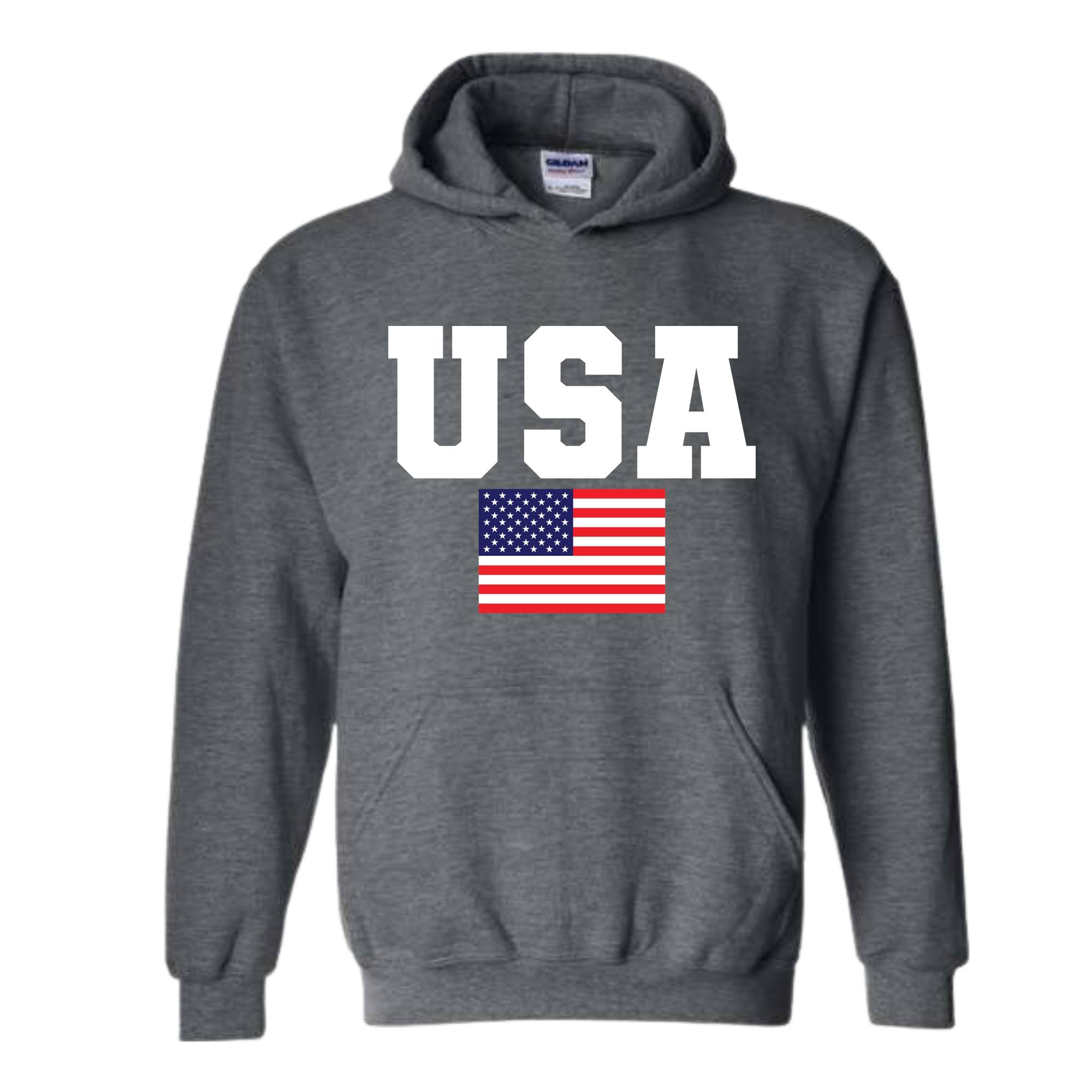 USA Hoodie, Patriotic Hoodie, America Sweatshirt, Flag Sweatshirt, American Retro Sweatshirt, USA Gift, American Flag Gift