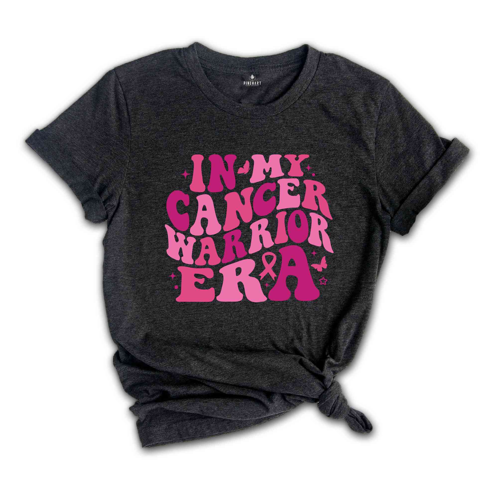 In My Cancer Warrior Era Shirt, Breast Cancer Shirt, Breast Cancer Warrior, Cancer Gift, Fuck Cancer, Cancer Warrior Gift, Awareness Shirt