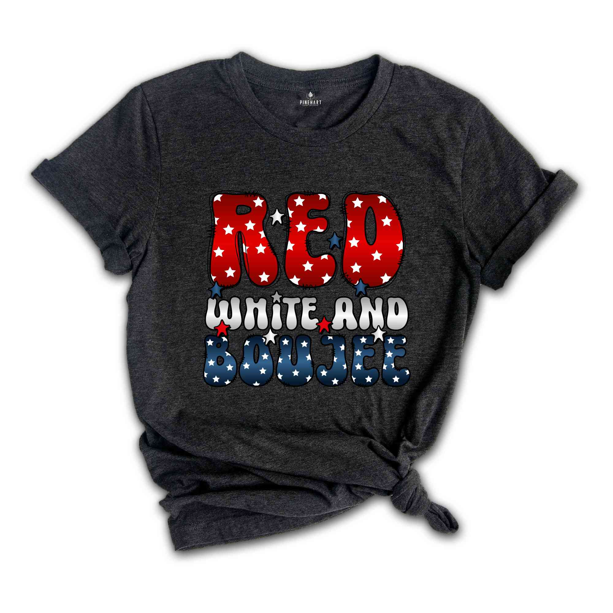 Red White And Boujee Shirt, Patriotic Shirt, Independence Day Shirt, 4th Of July Shirt, Retro America Shirt