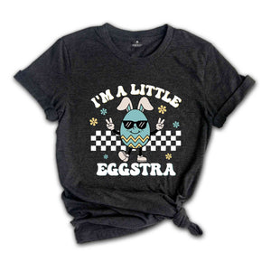 I'm A Little Eggstra Shirt, Retro Easter Shirt, Easter Mom Shirt, Boy Easter Shirt, Funny Easter Shirt, Christian Shirt