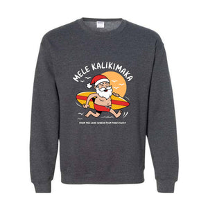 Mele Kalikimaka Sweatshirt, Christmas Gift