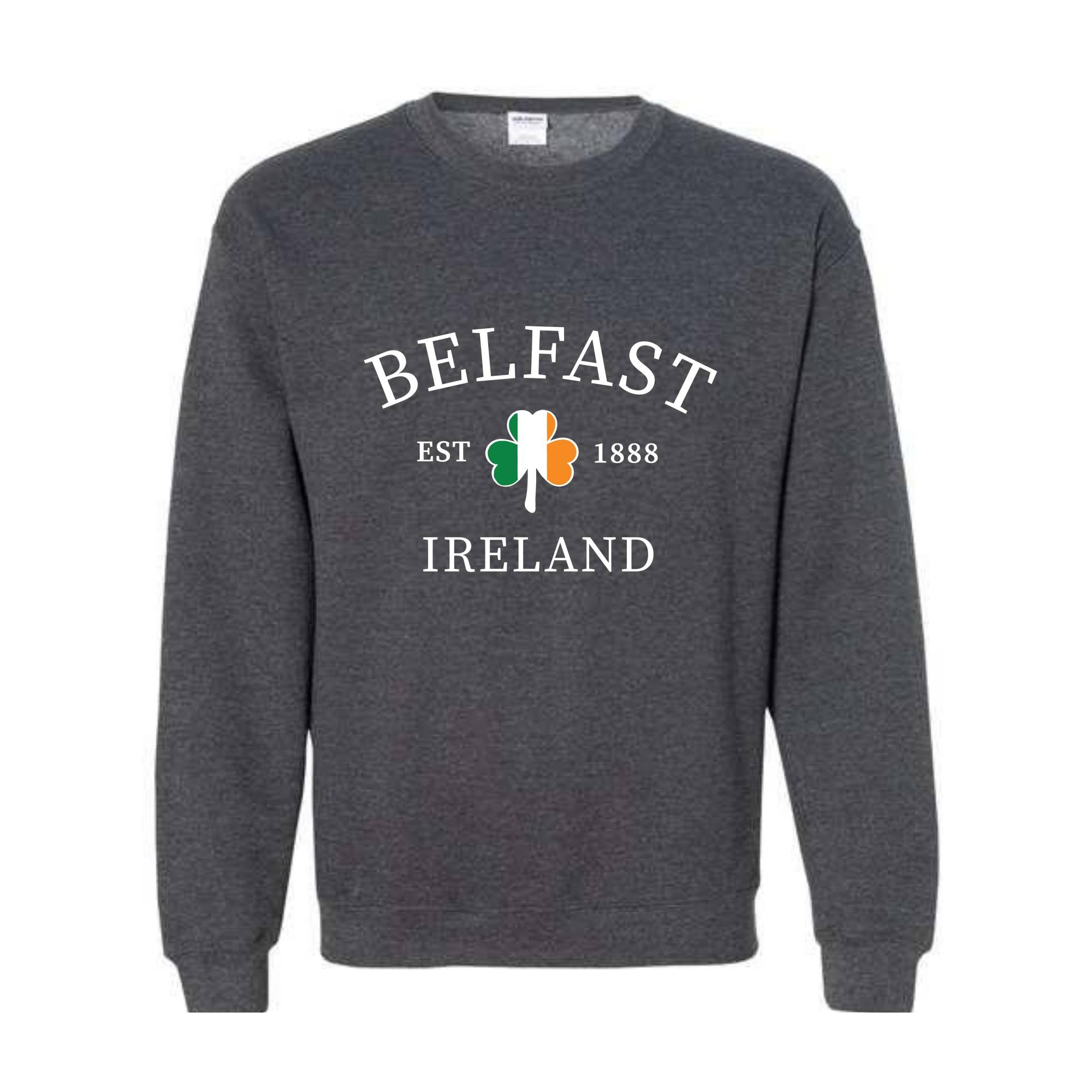 Custom Ireland Cities Sweatshirt, Irish Sweatshirt, Personalized Irish Hoodie, St. Patrick's Sweatshirt, Irish Pride