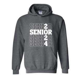 Senior 2024 Sweatshirt, Class of 2024 Sweater, Senior hoodie, Class 2024 Hoodie, Graduation Shirt, High School Graduation Gift