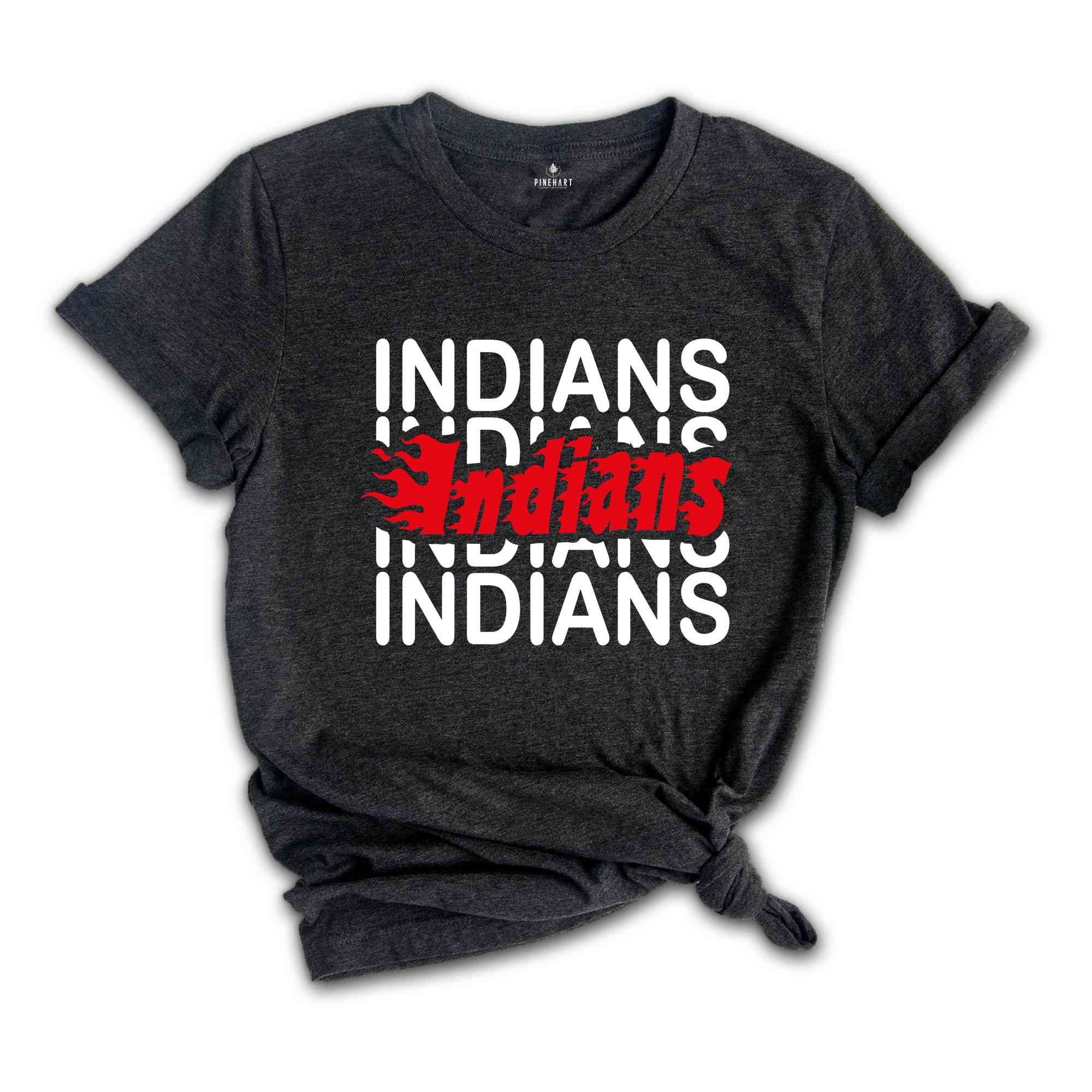 Indians Team Mascot Shirt, Indians Team Shirt, Indians Football Shirt, Indians School Tee, Indians School Spirit Shirt