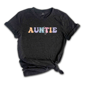 Personalized Auntie Shirt, I'm Just Here For My Nephew T-Shirt, Aunts Birthday Tee, Funny Gift For New Aunt